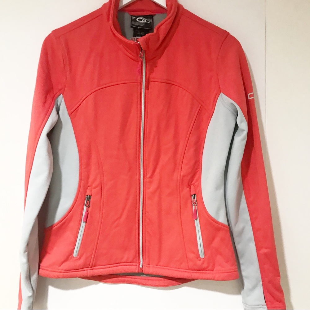 Womens CB Zip Front Fleece Lined Jacket. Size M NWT